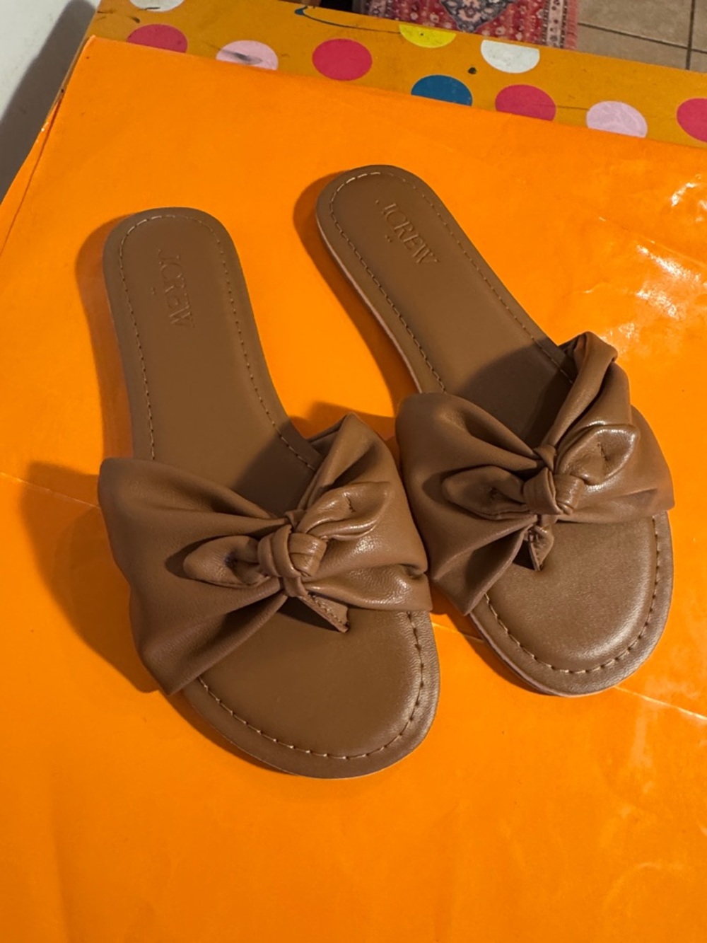 Bow Slide Sandals